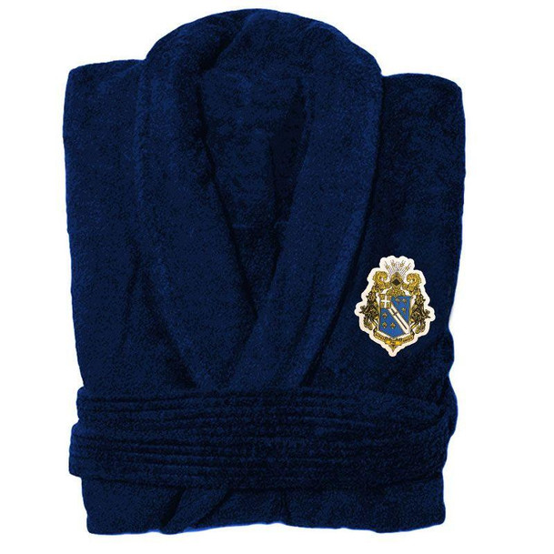  DISCOUNT-Alpha Phi Omega Patch Bathrobe 
