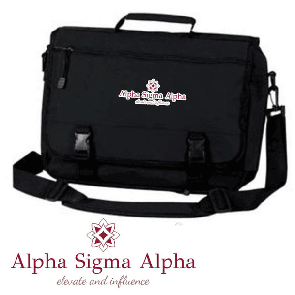  DISCOUNT-Alpha Sigma Alpha Emblem Briefcase 