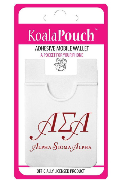 Sorority Shop Alpha Sigma Alpha Logo Koala Pouch 