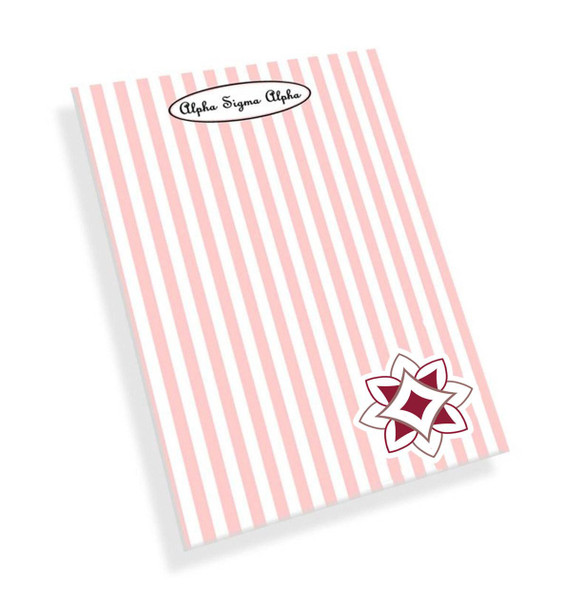  Alpha Sigma Alpha Mascot Notepad 