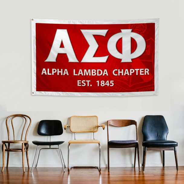Alpha Sigma Phi 3 x 5 Flag