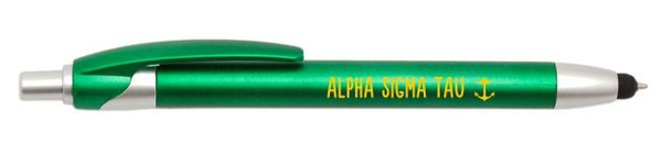 Alpha Sigma Tau Retractable Stylus Pen