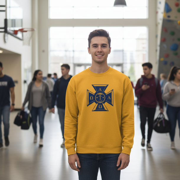 Alpha Tau Omega Logo Crewneck Sweatshirt