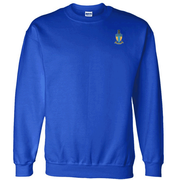  DISCOUNT-Alpha Tau Omega World Famous Crest - Shield Crewneck Sweatshirt - Best Value 