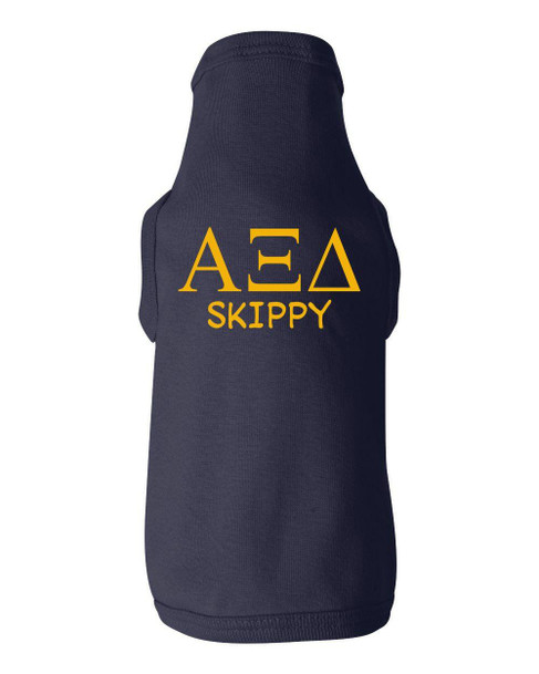  Alpha Xi Delta Doggie Tank - Tee 