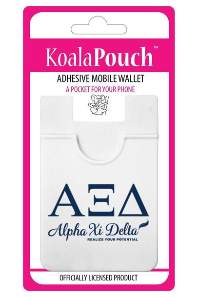 Sorority Shop Alpha Xi Delta Logo Koala Pouch 