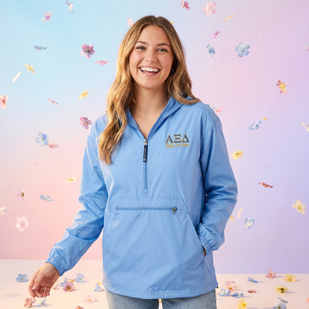 Alpha Xi Delta Pack-N-Go Pullover