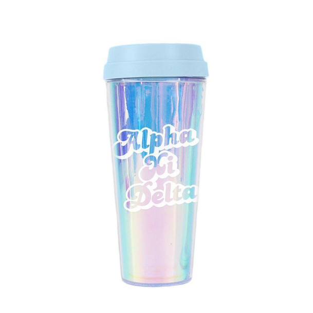 Sorority Shop Alpha Xi Delta Retro Style Sorority Tumbler 