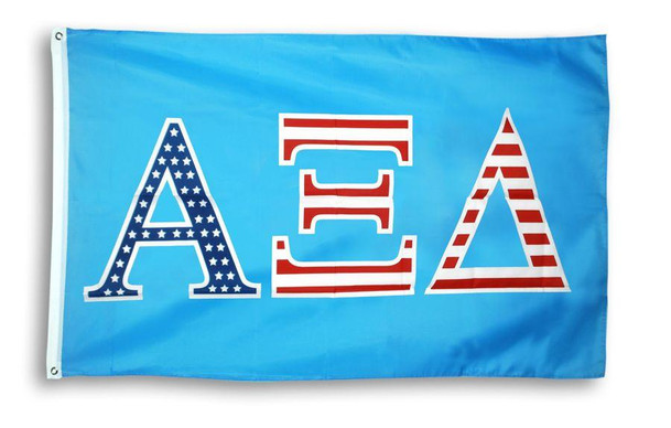 Scotty - DC Alpha Xi Delta 3 X 5 USA Flag 