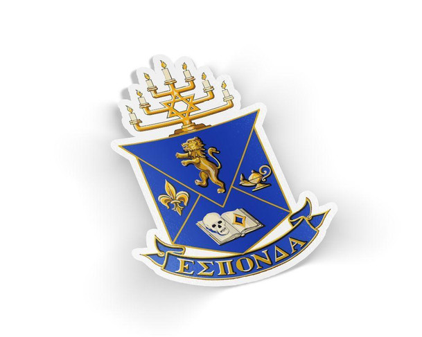 Greekgear Alpha Epsilon Pi Die Cut Crest Sticker 