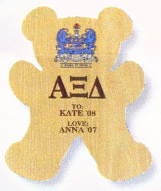 Craftique Alpha Xi Delta Paddle / Plaque 