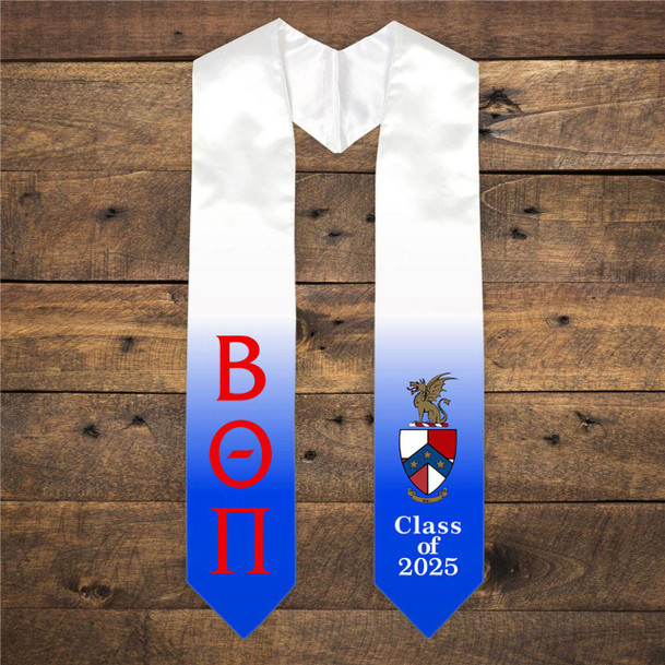  Beta Theta Pi Extra Fancy Greek Class Of  Graduation Stole 