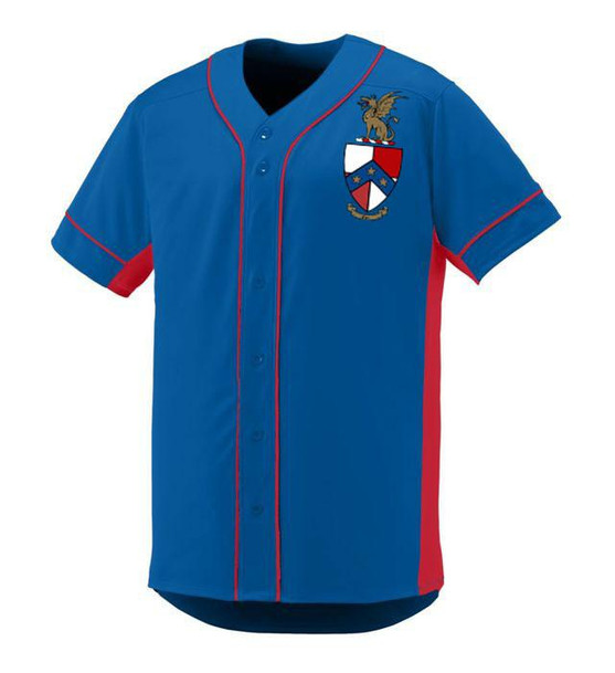  Beta Theta Pi Game 7 Full-Button Baseball Jersey 