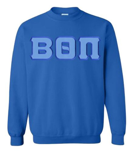 DISCOUNT Beta Theta Pi Lettered Crewneck