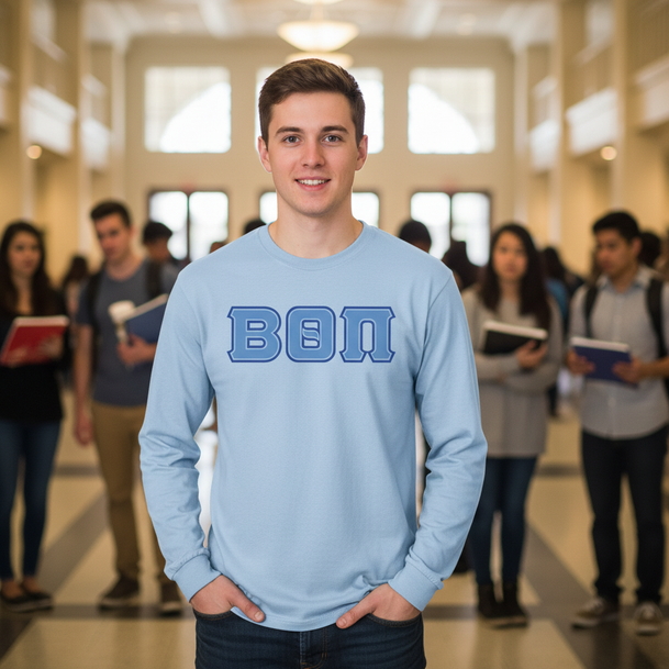DISCOUNT Beta Theta Pi Lettered Long sleeve