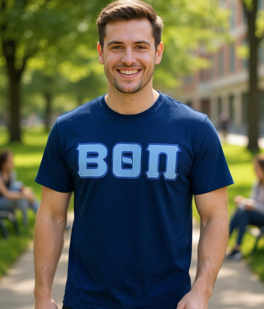 DISCOUNT Beta Theta Pi Lettered T-shirt - Best Value