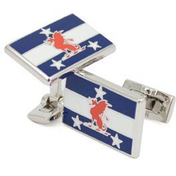 Beta Theta Pi Flag Cufflinks