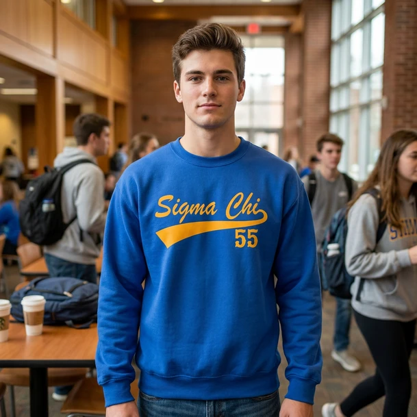 Fraternity & Sorority "Tail" Crewneck Sweatshirt