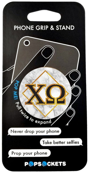 Chi Omega Diamond Pop Socket