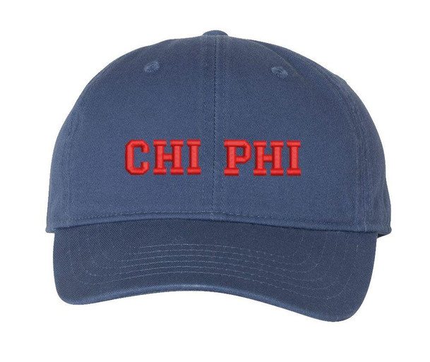  Chi Phi Pigment Dyed Baseball Cap 