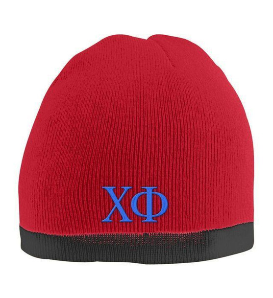  Chi Phi Two Tone Knit Beanie 