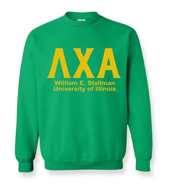  Fraternity & Sorority Create Your Own Crewneck Sweatshirt 