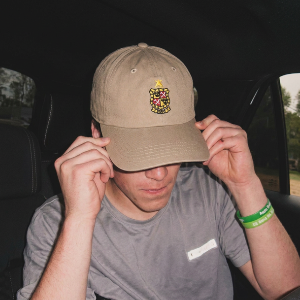 Delta Chi Fraternity Discount Crest - Shield Hats
