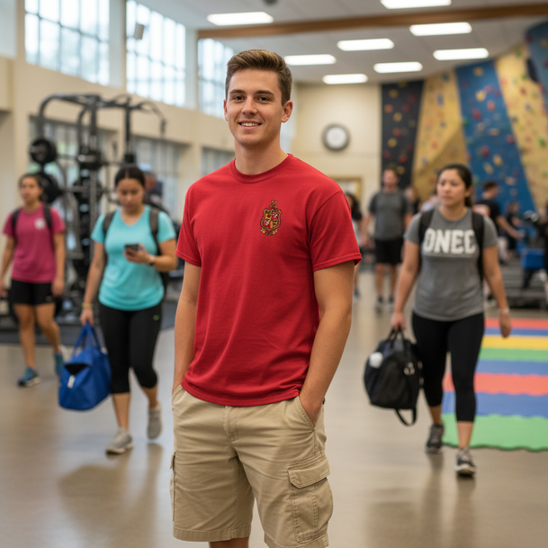 DISCOUNT-Delta Chi Crest - Shield Shirt