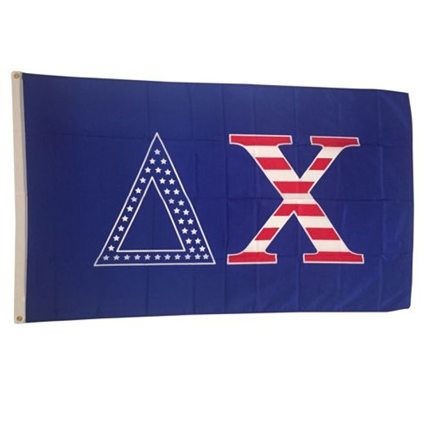 Delta Chi USA Greek Letter Flag