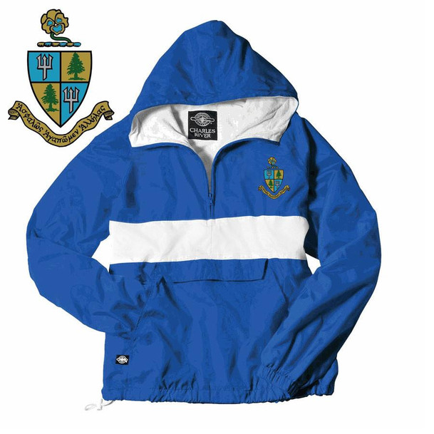  Delta Delta Delta Windbreaker Pullover 