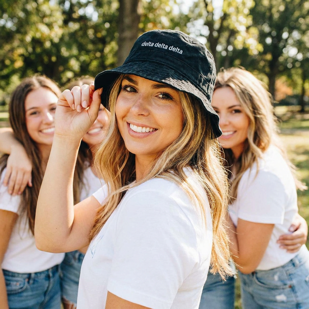 Delta Delta Delta Bucket Hat