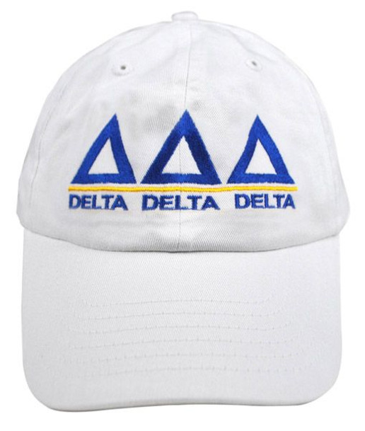 Delta Delta Delta World Famous Line Hat