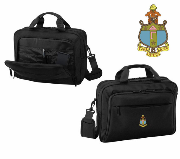  DISCOUNT-Delta Gamma Crest - Shield Briefcase Attache 