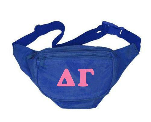  Delta Gamma Sorority Big Letter Fanny Pack 