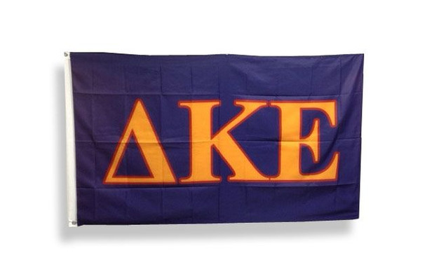Delta Kappa Epsilon Big Greek Letter Flag