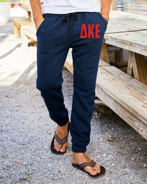  Delta Kappa Epsilon Big Letter Sweatpants 