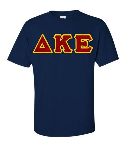  Delta Kappa Epsilon Lettered T-Shirt 