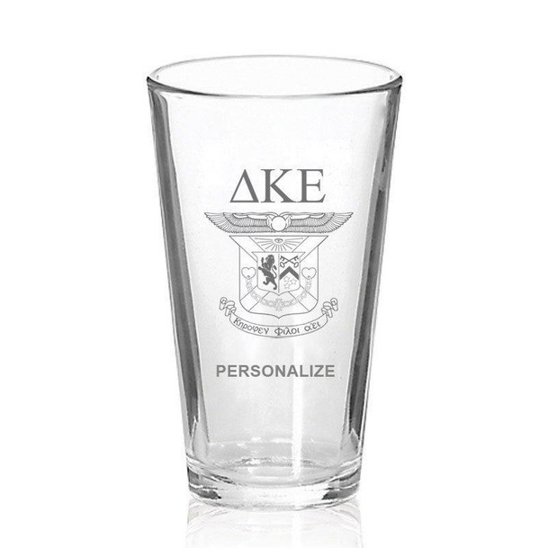 Delta Kappa Epsilon Mixing Glass