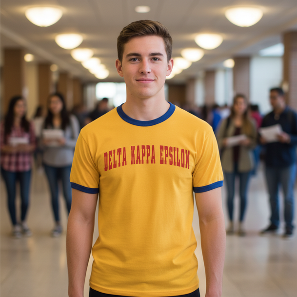 Delta Kappa Epsilon Ringer T-shirt