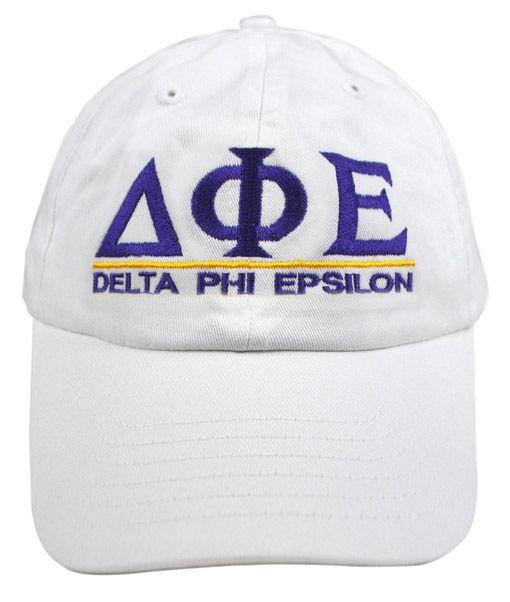  Delta Phi Epsilon World Famous Line Hat 