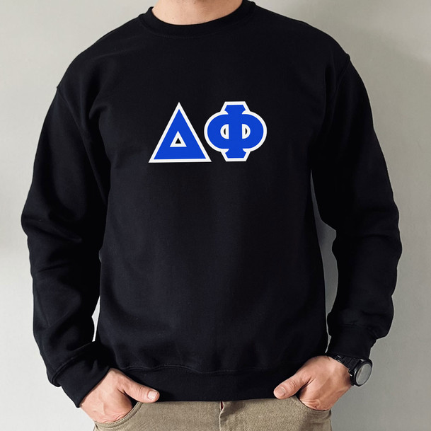 Delta Phi Custom Twill Crewneck Sweatshirt