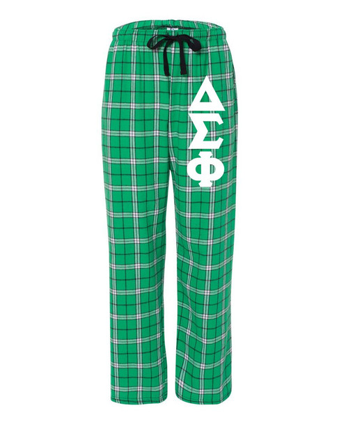 Delta Sigma Phi Pajamas Flannel Pant