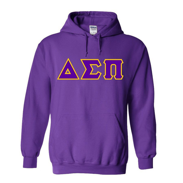 Delta Sigma Pi Custom Twill Hooded Sweatshirt