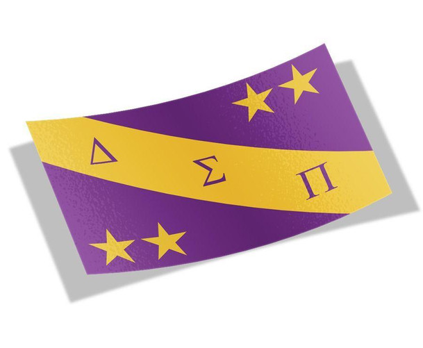  Delta Sigma Pi Flag Decal Sticker 