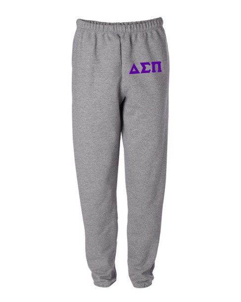  Delta Sigma Pi Greek Lettered Thigh Sweatpants 