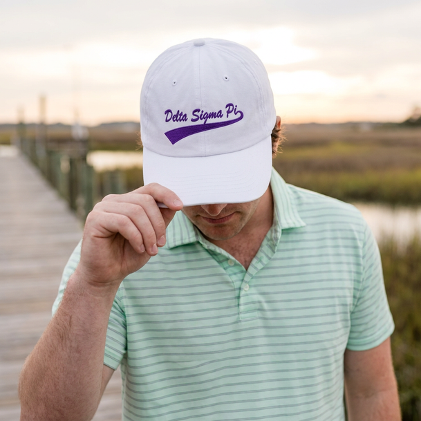 Delta Sigma Pi New Tail Baseball Hat