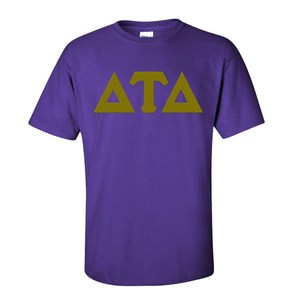  Delta Tau Delta Discount Twill Lettered Tee 