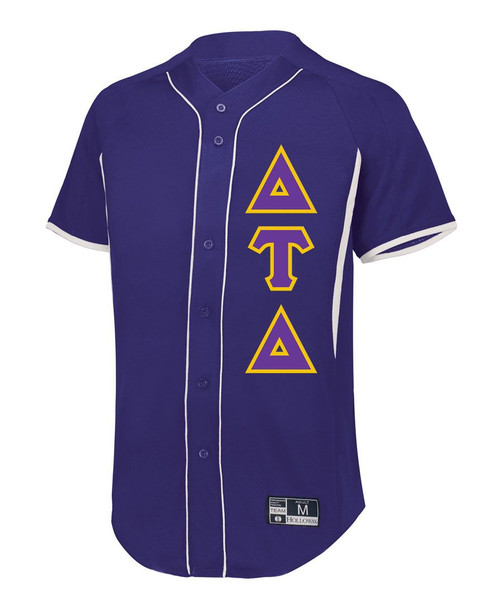 Delta Tau Delta Lettered Baseball Jersey