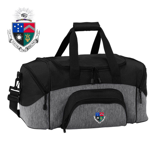 Delta Tau Delta Colorblock Duffel Bag