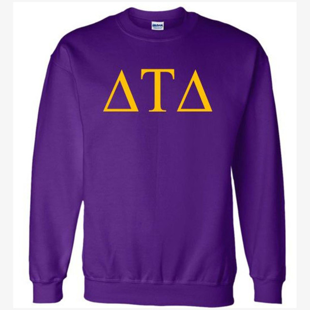  Delta Tau Delta Lettered World Famous Greek Crewneck 